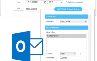 Besuchermanagement-Software mit Outlook Integration